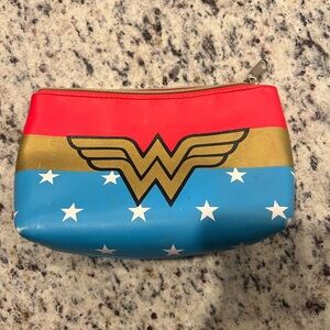 Wonder Woman Themed Makeup Bag